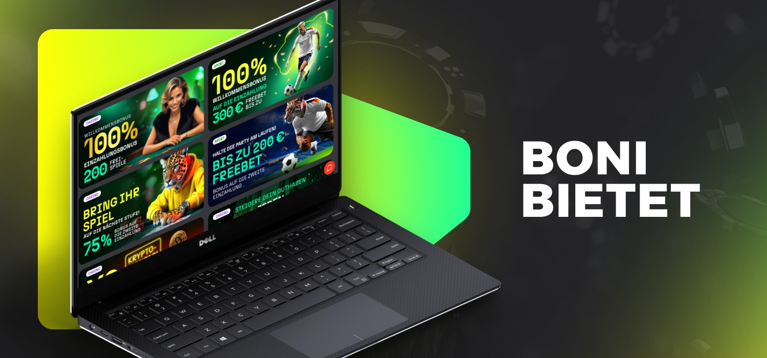 Verfügbare Boni für Casino-Benutzer